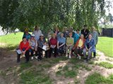 Поход, организованный хаски-центром "Северное сияние Костромы"