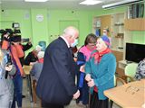 Визит губернатора Сергея Константиновича Ситникова, открытие Центра дневного пребывания