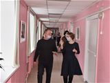 Визит директора БФ "Старость в радость" Елизаветы Олескиной